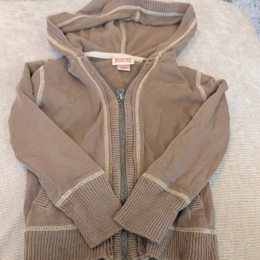 Vintage Y2K Mossimo Supply Co. Kids Brown Hoodie